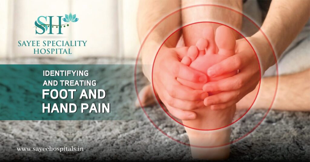 Identifying and treating foot and hand pain