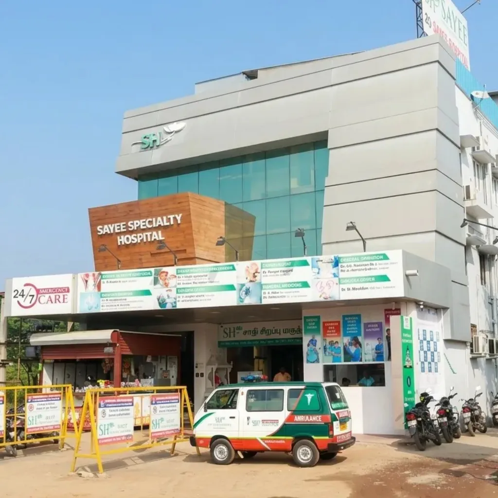 Sayee Specilaty Hospital Hero Image